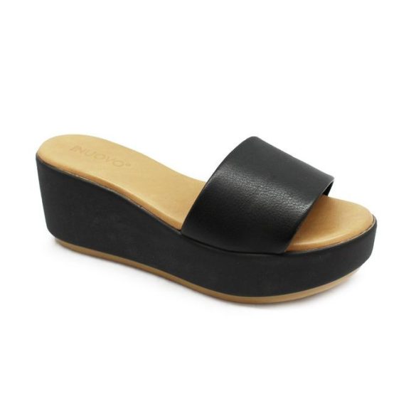 Inuovo 123028 Black női papucs