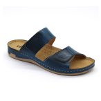 Leon Comfort 952 Dark Blue női papucs