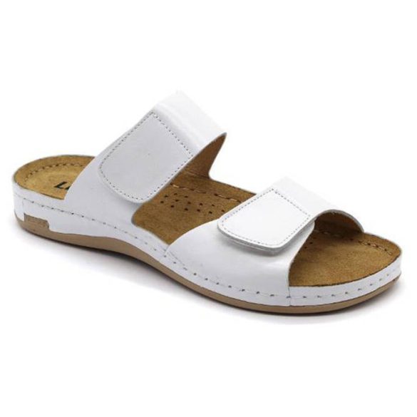 Leon Comfort 952 White női papucs